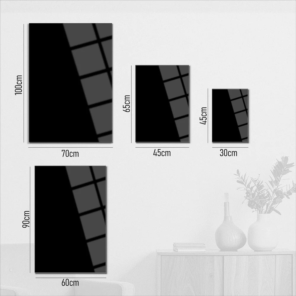 Mustafa Kemal Atatürk – Modern Poster Tarzı Cam Duvar Dekoru-PeonyAta078