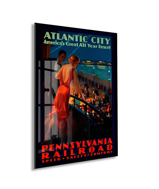 Atlantic City Vintage Cam Tablo