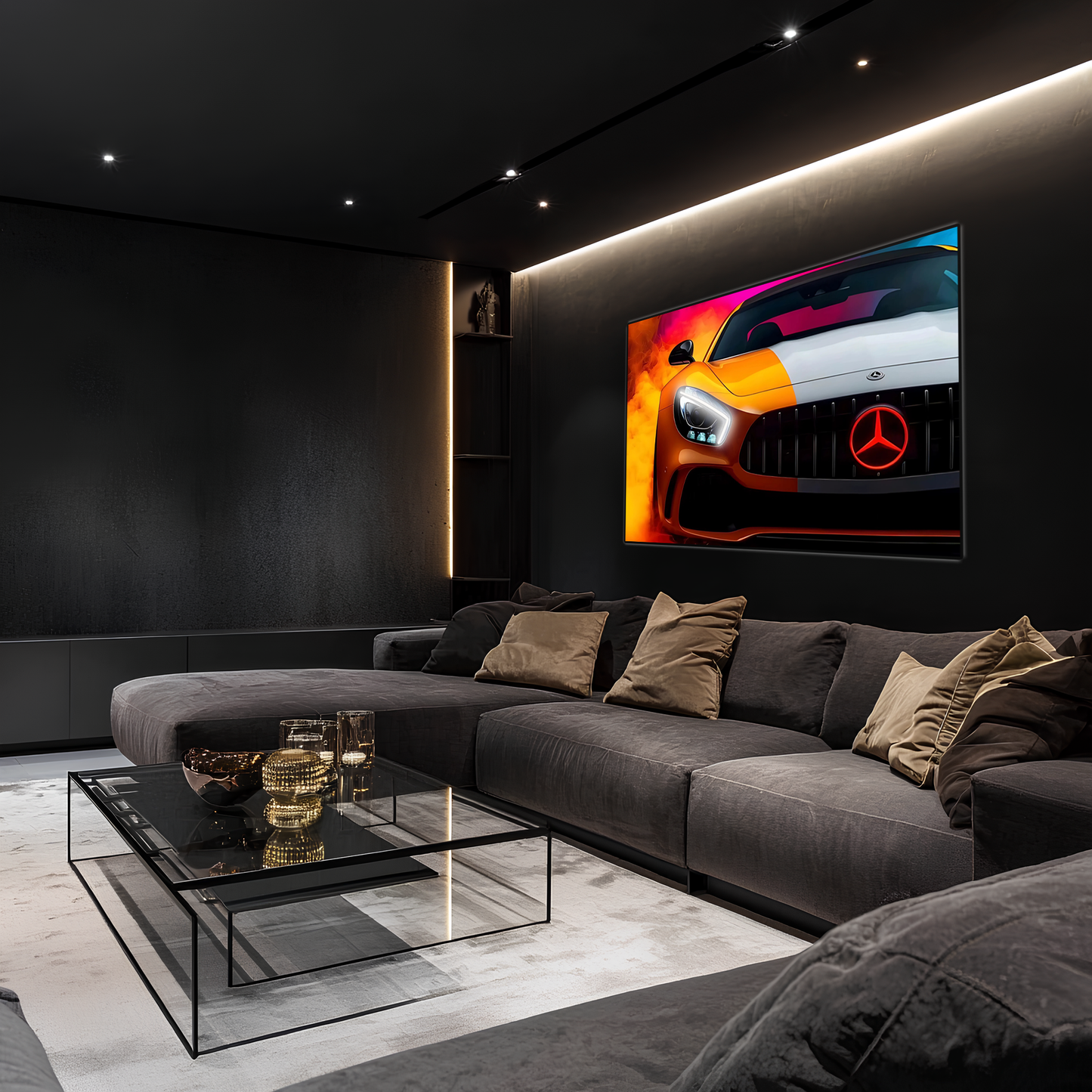 Pleksi Işıklı Tablo | Modern Ev ve Ofis Dekoru