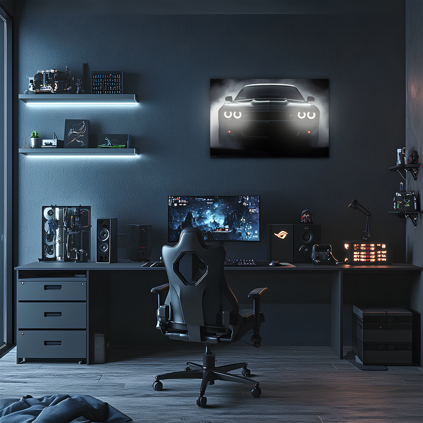 Araba Neon Tablo Araba duvar sanatı ışıklı, Araba led duvar dekoru, Araba led işareti, Garaj neon Tablo UvCar45