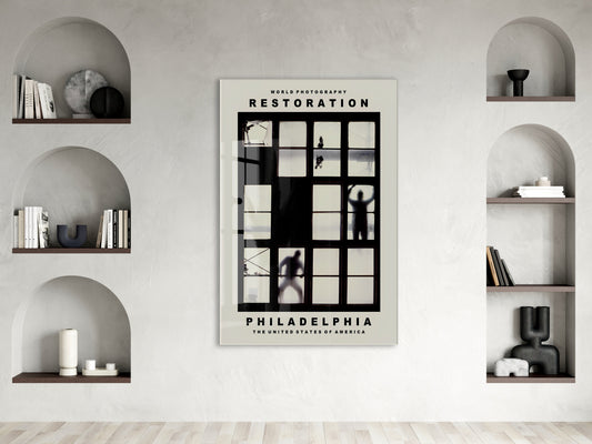 Philadelphia Fine Art Fotoğraf Cam Tablo