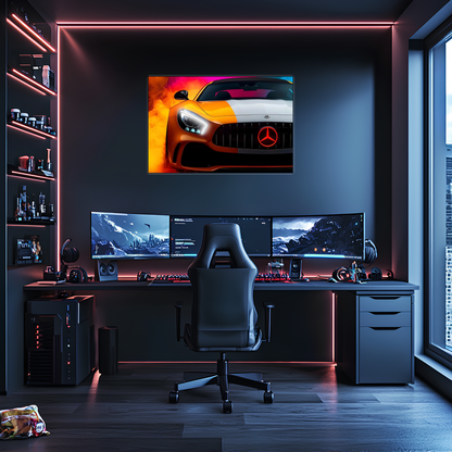 Pleksi Işıklı Tablo | Modern Ev ve Ofis Dekoru