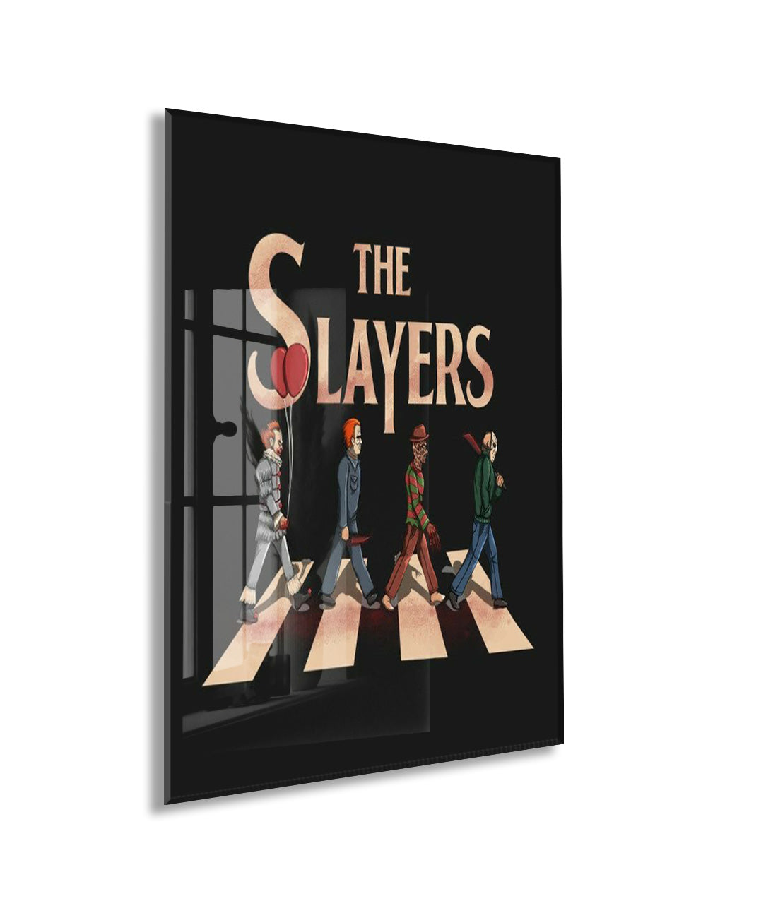 The Slayers Karakter Temalı Kanvas Tablo – Korku Figürlü Retro Duvar Dekoru- Peony104