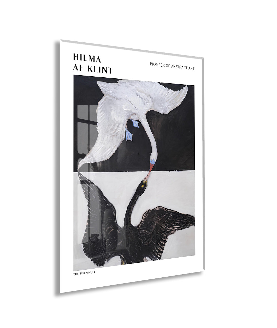 Hilma af Klint The Swan Cam Tablo | Modern Soyut Sanat Duvar Dekoru - Peony163