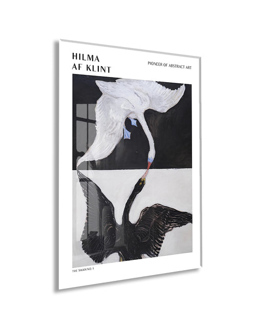 Hilma af Klint The Swan Cam Tablo | Modern Soyut Sanat Duvar Dekoru - Peony163