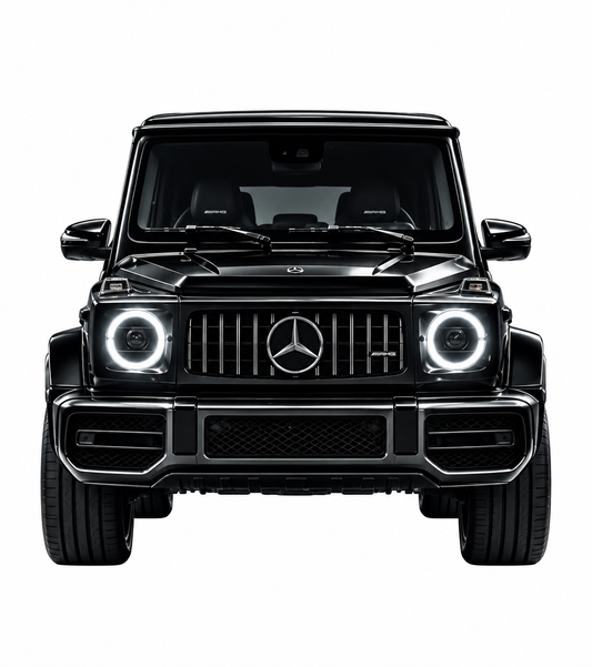 Siyah SUV Araba UV Baskı Neon Duvar Dekoru | Lüks Otomobil Pleksi Tablo | Modern Salon ve Ofis Duvar Sanatı