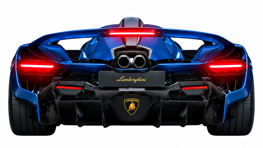 Pagani Tarzı UV Baskı Neon Duvar Dekoru | Pleksi Işıklı Süper Araba Tablo | Gamer Room Duvar Sanatı