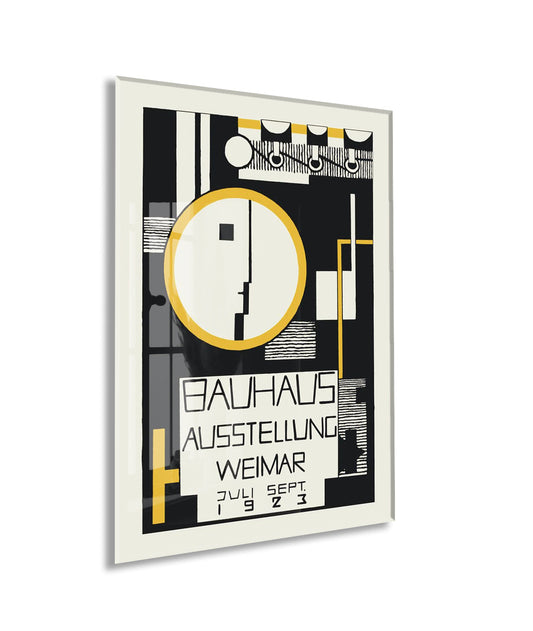 Bauhaus Tarzı Geometrik Cam Tablo