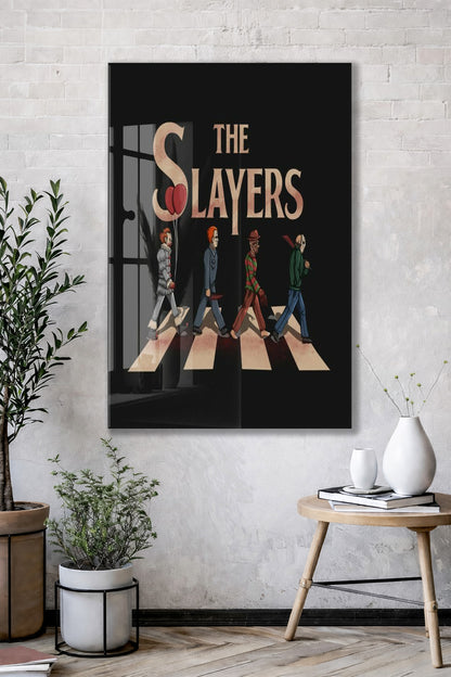 The Slayers Karakter Temalı Kanvas Tablo – Korku Figürlü Retro Duvar Dekoru- Peony104