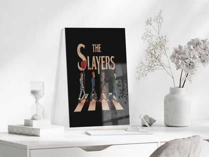 The Slayers Karakter Temalı Kanvas Tablo – Korku Figürlü Retro Duvar Dekoru- Peony104