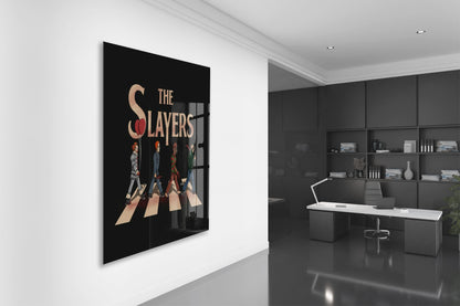 The Slayers Karakter Temalı Kanvas Tablo – Korku Figürlü Retro Duvar Dekoru- Peony104