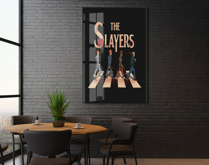 The Slayers Karakter Temalı Kanvas Tablo – Korku Figürlü Retro Duvar Dekoru- Peony104