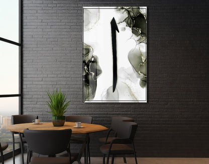 Elif Yazılı Cam Tablo- PeonyDini008