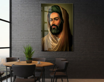 Ruhun Sessiz Gücü | Sanatsal İslami Cam Tablo - PeonyDini078