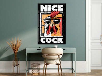 Pop Art Horoz Cam Tablo – Genç Odası ve Bar Dekoru - Peony094